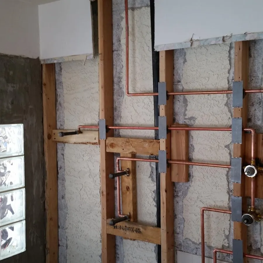 Copper pipe installation for Burst Pipe Repair in Delmar